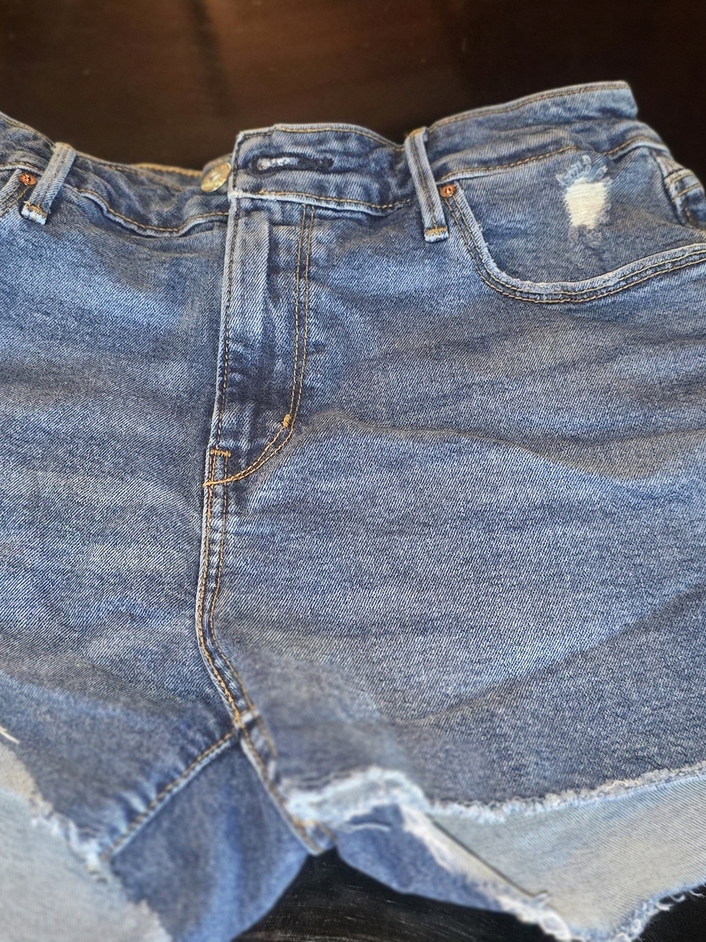 Denizen from Levi's Women’s Blue Denim Jean Shorts